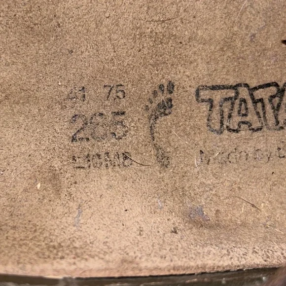 Birkenstock Tatami Brown Two Strap Sandals, size 41 - Picture 5 of 9